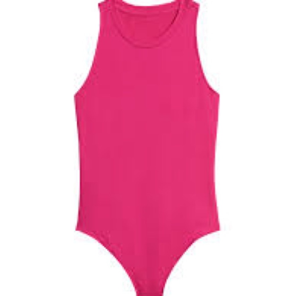 Banana Republic Ribbed Racer Back Body Suit